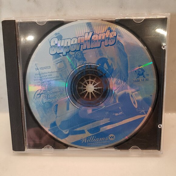 Williams Entertainment Inc Superkarts Computer Game - Picture 1 of 4